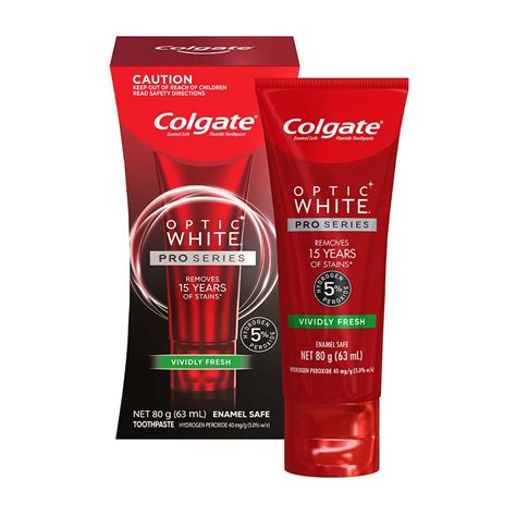 Buy Colgate Optic White Pro Series Teeth Whitening Toothpaste .